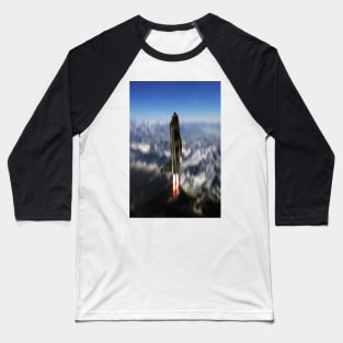 Lightning Missile Baseball T-Shirt